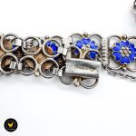 Arne Nordlie blå emalje armbånd 3