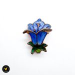 David Andersen sølv emalje Flora brosje 1