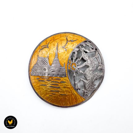 Thailand havfrue SIAM Sterling silver Thailand brosje