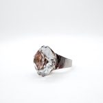 Salovaara finland ring sølv krystall 3