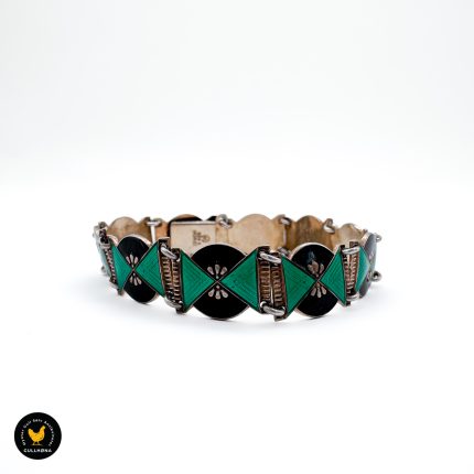 Nils Elvik outlet emalje sølv armbånd 2