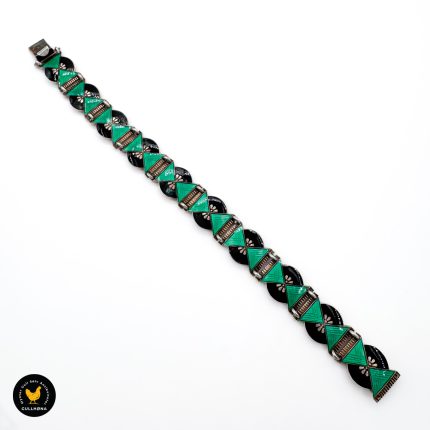 Nils Elvik outlet emalje sølv armbånd 2