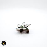 David Andersen flora sølv brosje smykke vintage 3