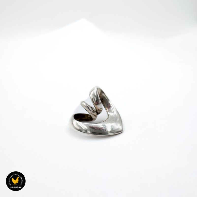Georg Jensen Regitze Overgaard Artist of the year 2001 sølv hjerte smykke anheng 1