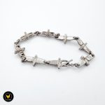 Juhls tundra nr 760 sølv armbånd smykke 1