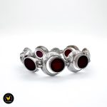 Niels Erik From sølv armbånd smykke vintage denmark dansk 1