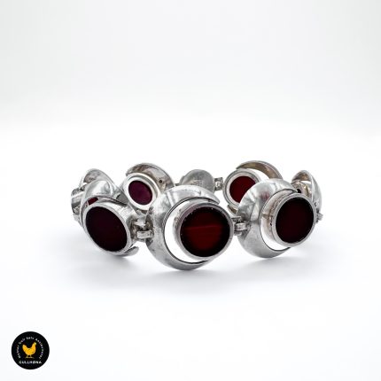 Niels Erik From sølv armbånd smykke vintage denmark dansk 1