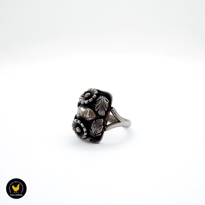 Niels Erik From sølv ring smykke vintage 3