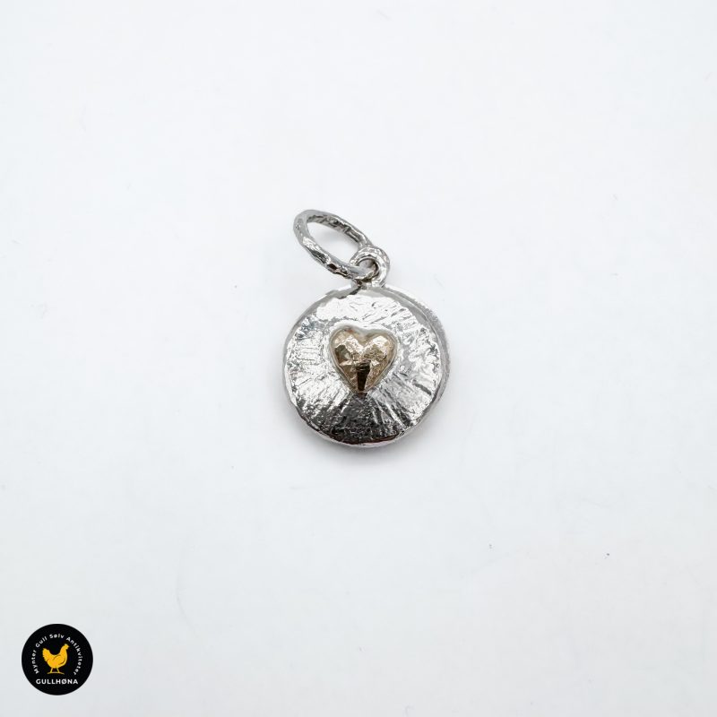 Sang amulett sølv anheng smykke 1