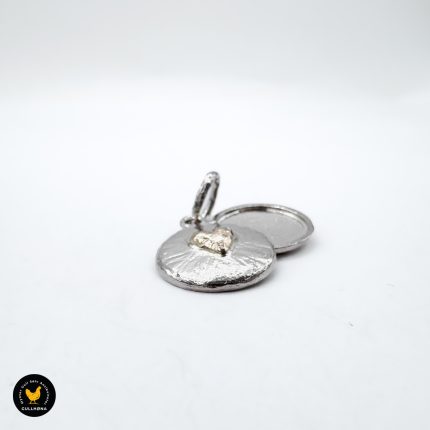 Sang amulett sølv anheng smykke 1