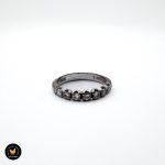 585 14 karat gull ring vintage diamanter 1