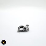 585 14 karat hvitt gull anheng 7