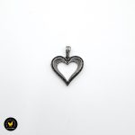 585 14 karat hvitt gull anheng 7