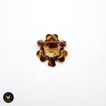 David Andersen Kikki Kval blåklokke vintage smykke brosje emalje flora 2